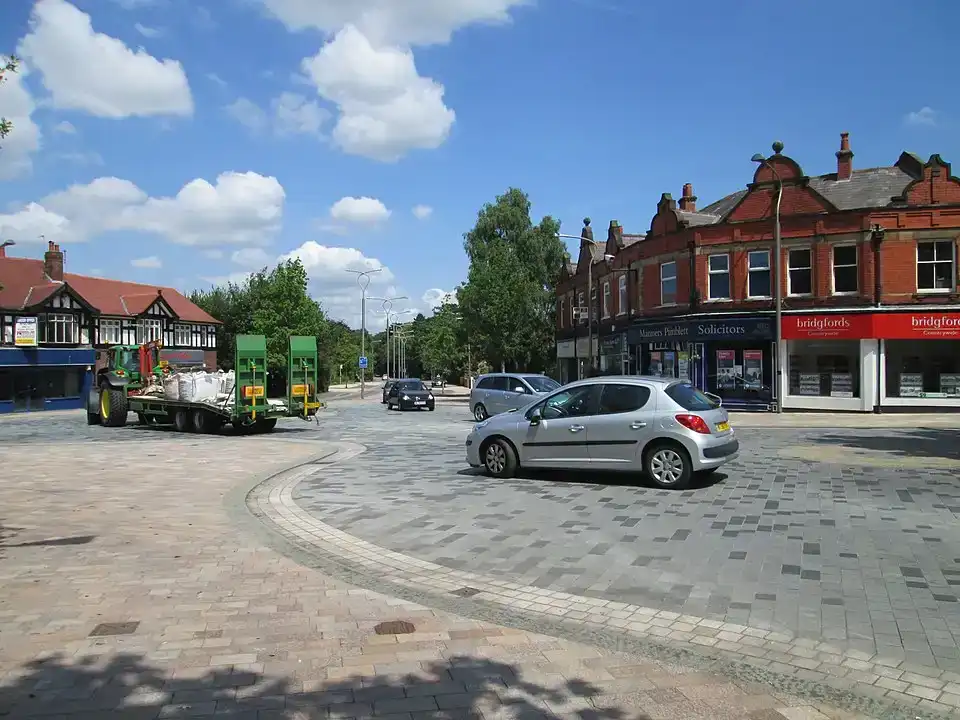 Begegnungszone / Shared Space in Poynton (UK)